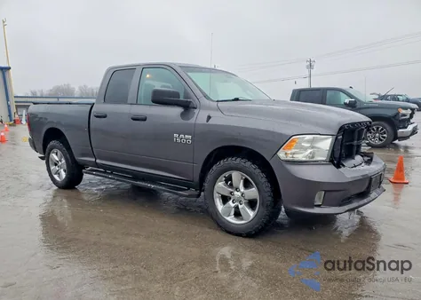 2018 Ram 1500 St from USA, damaged, VIN 1C6RR7FGXJS334656